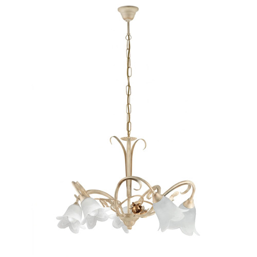Lampadario arte povera cestino - arte,