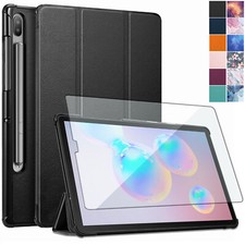 Custodia Lonfeid + vetro temperato 9H per Samsung Galaxy Tab S6 10.5 T860 T865 2019 -3