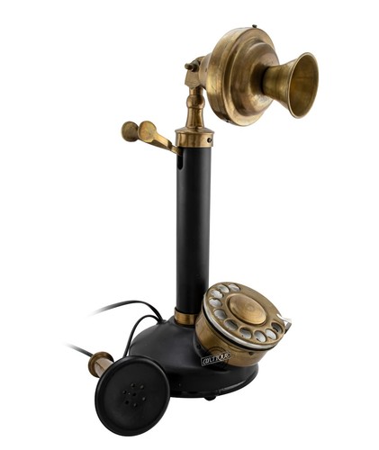 Vintage candelabro telefono - vintage,