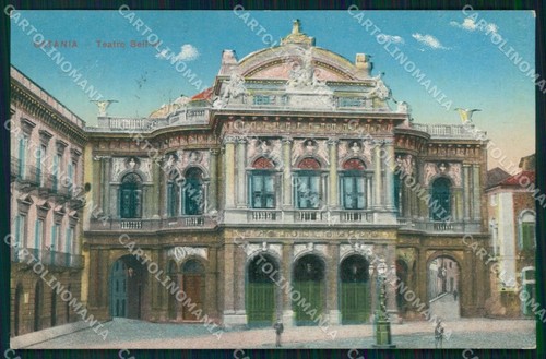Catania città teatro - catania, bellini