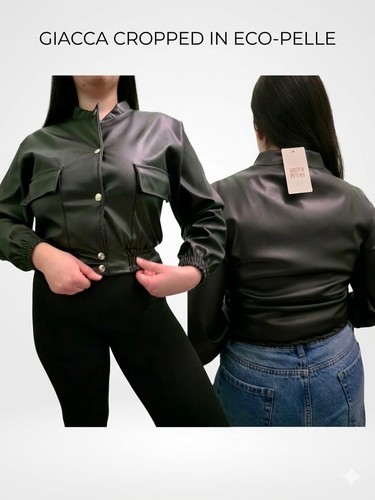 Giacca pelle donna - pelle,