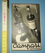 Pubblicità, Campari Bitter L'Aperetivo, 1941