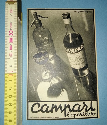 Pubblicità campari bitter - campari,