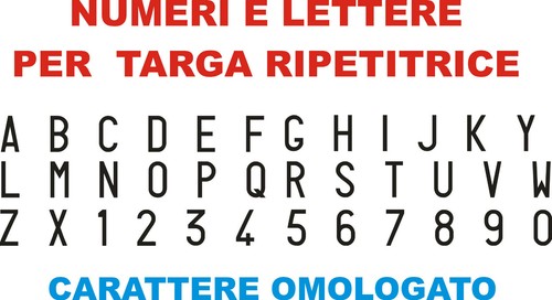 Numeri lettere adesive per - numeri, e