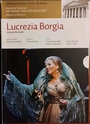 Dvd opera lucrezia borgia - l'opera,