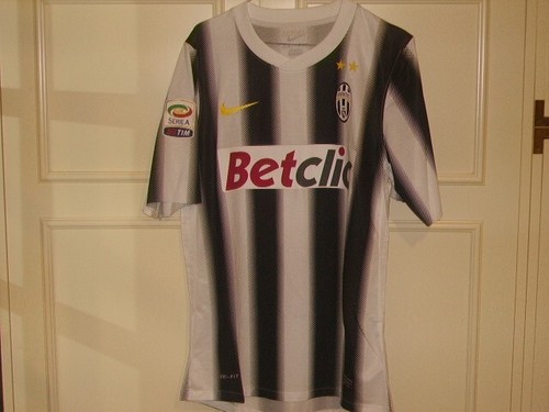 Maglia indossata juventus de - indossata,