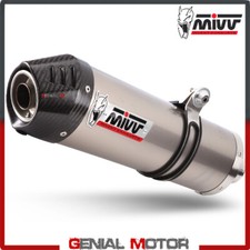 Terminale Scarico MIVV Oval Titanio Carbonio kat BMW R 1150 GS ADV 1999 2003