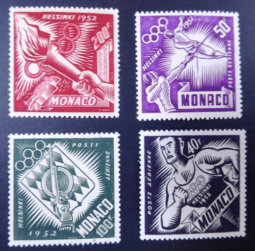 Monaco stamp poste - poste, aerienne