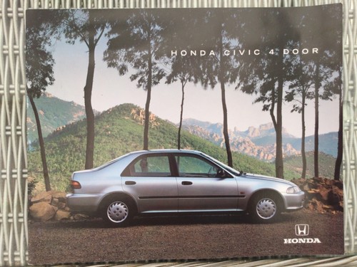 Brochure honda civic - dr, lsi