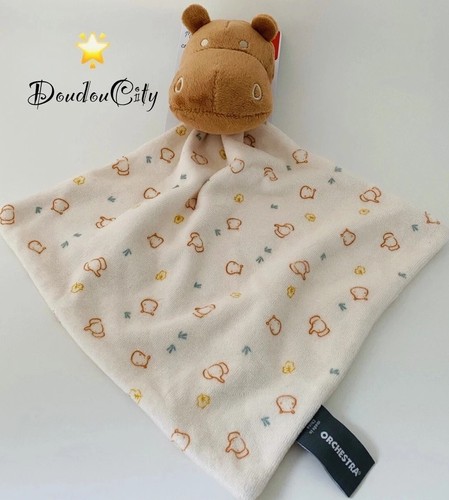 6124c doudou plat mouchoir - plat,