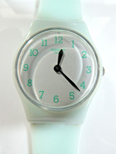 Un orologio Swatch 25mm 2017 molto bello LG129 GREENBELLE, ottime condizioni, batteria nuova