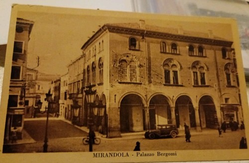 Cartolina mirandola modena - cartolina,