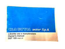 Libretto Uso e Manutenzione