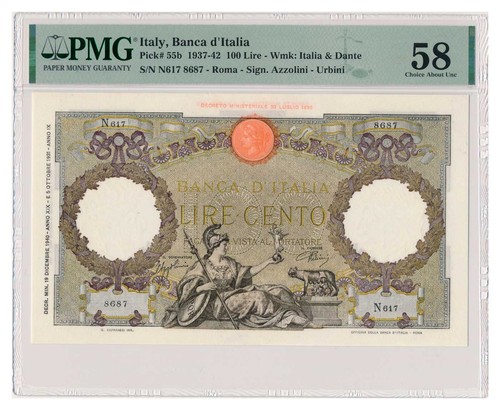 Italy banknote 100 lire - italy,