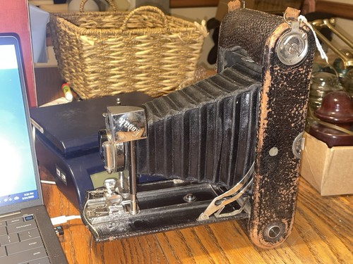 Kodak vintage fotocamera - kodak,