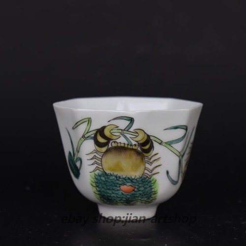 Tazza cinese famiglia qing - cinese,