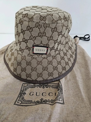 Cappello gucci marrone logo - marrone,