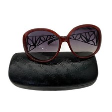 Occhiali da sole GUESS by Marciano originali vintage rossi usati con custodia