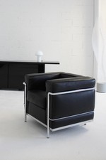 Poltrona cassina lc2 pelle - poltrona, in