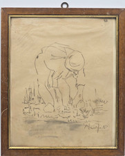 QUADRO OPERA LITOGRAFIA RIPRODUZIONE OFFSET DELL'OPERA DI GIOVANNI OMICCIOLI