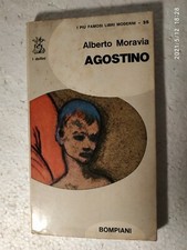 ? libro ALBERTO MORAVIA - AGOSTINO - BOMPIANI I DELFINI 1945?