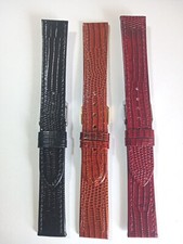 CINTURINO VERA PELLE VITELLO STAMPATO LUCERTOLA TEJUS EXTRA PIATTO 16 - 18 - 20