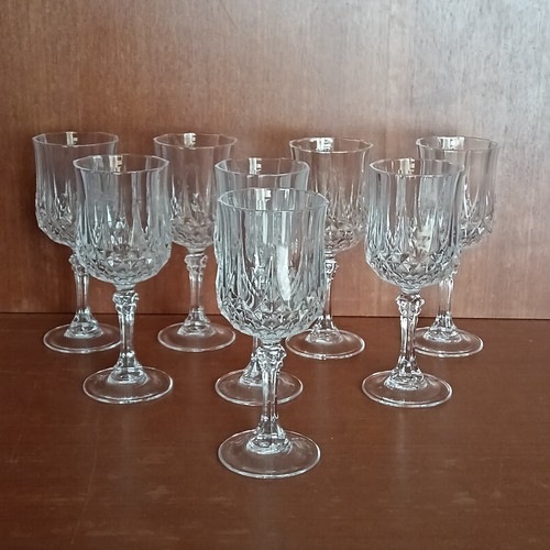 Verres pied en cristal - À,