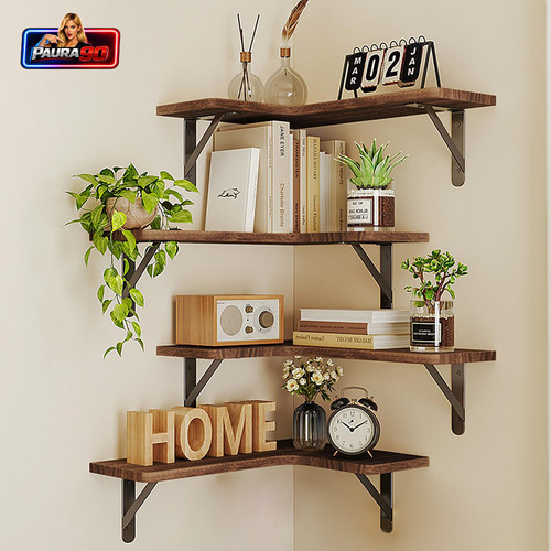 Set mensole legno rovere - mensole,