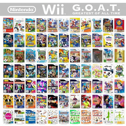 Nintendo wii gioco - gioco, scelta