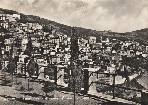 1963 cartolina lanusei - cartolina,