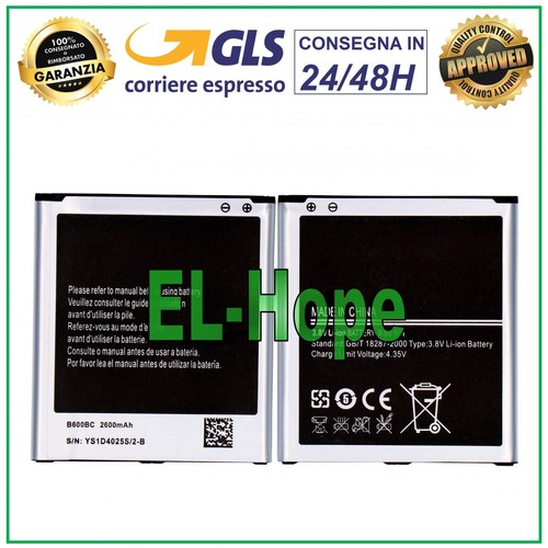 Batteria b600bc per samsung - batteria, eb-b600bc