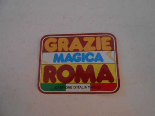 Adesivo sticker roma campione - adesivo-sticker-roma,