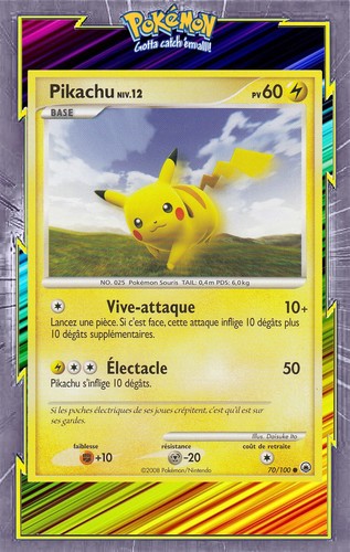 Pikachu dp05 aube - 🌈pikachu,