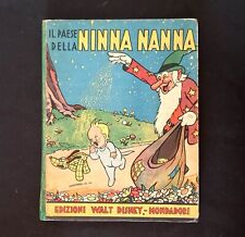 IL PAESE DELLA NINNA NANNA - Disney Mondadori 1937 - libri Anteguerra Topolino.