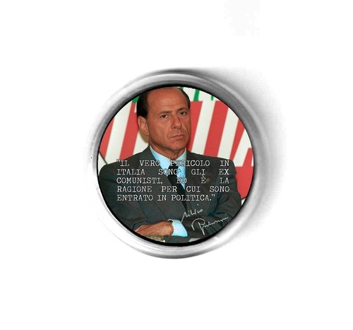 Spilla silvio berlusconi - , forza