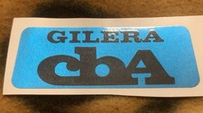 Gilera Cba Adesivo Blu