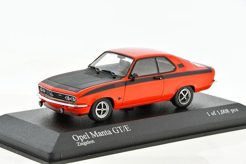 Opel manta red 1974 - gt/e,