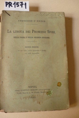 Lingua dei promessi - lingua,