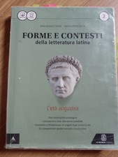 libro di latino "Forme e contesti della letteratura latina 2-L'età augustea" 