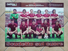 DOPPIO POSTER SQUADRA TORINO FORMAZIONE 2006 100ANNI GRANATA retro GRANDE TORINO