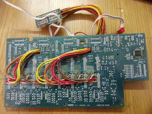 Scheda connettore fostex - connettore,