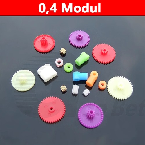 Set ingranaggi plastica 18 - in,