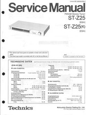 Technics Manuale di servizio