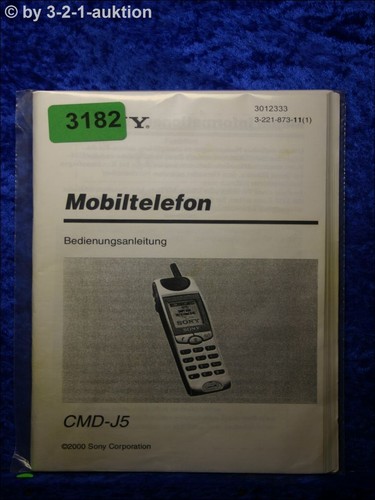 Sony manuale istruzioni cmd - di,