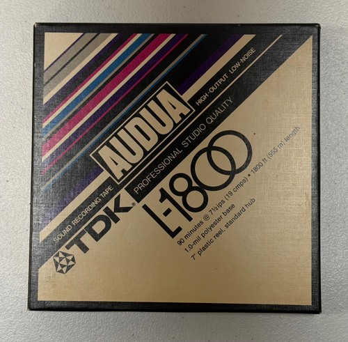Tdk audua 1800 nastro - tdk, l-1800