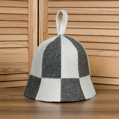 Cappello sauna lana - in,