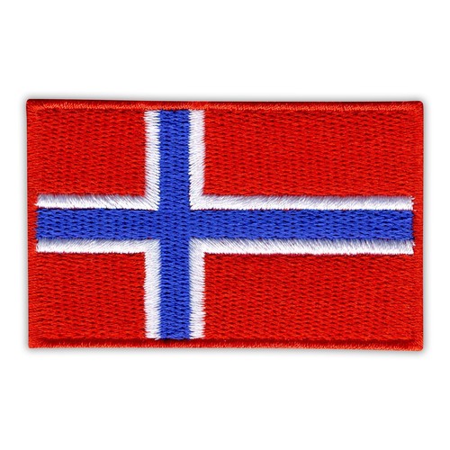 Patchion bandiera norvegia - di,