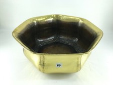 Grande portavasi in ottone di