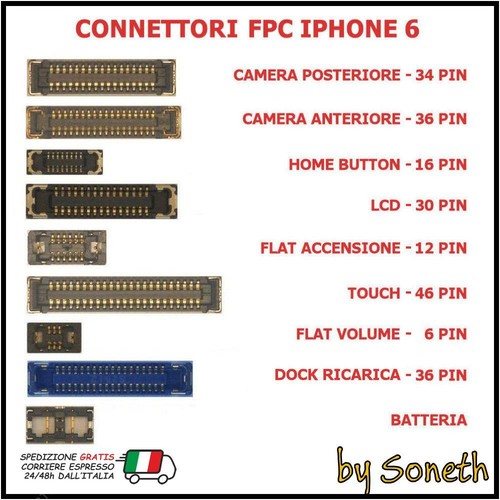 Connettore fpc connector lato - connettore,