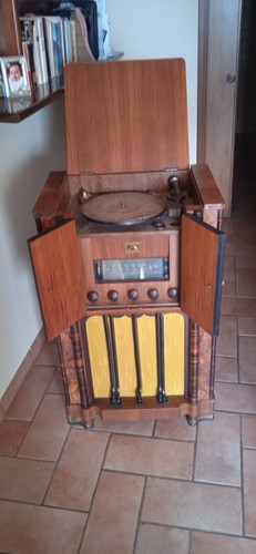 Radio giradischi vintage - giradischi,